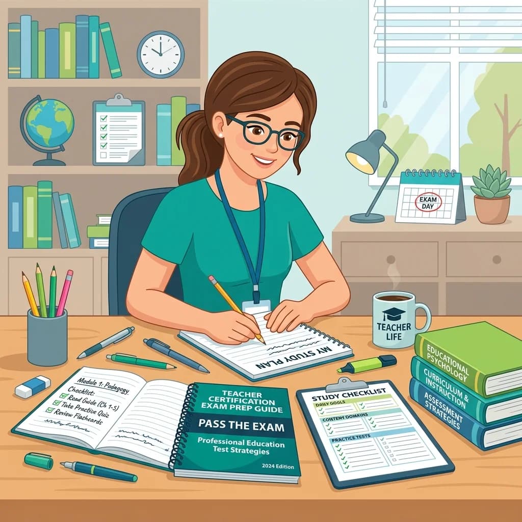 Praxis Prep Illustration